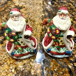 Vintage Santa Salt and Pepper Shakers